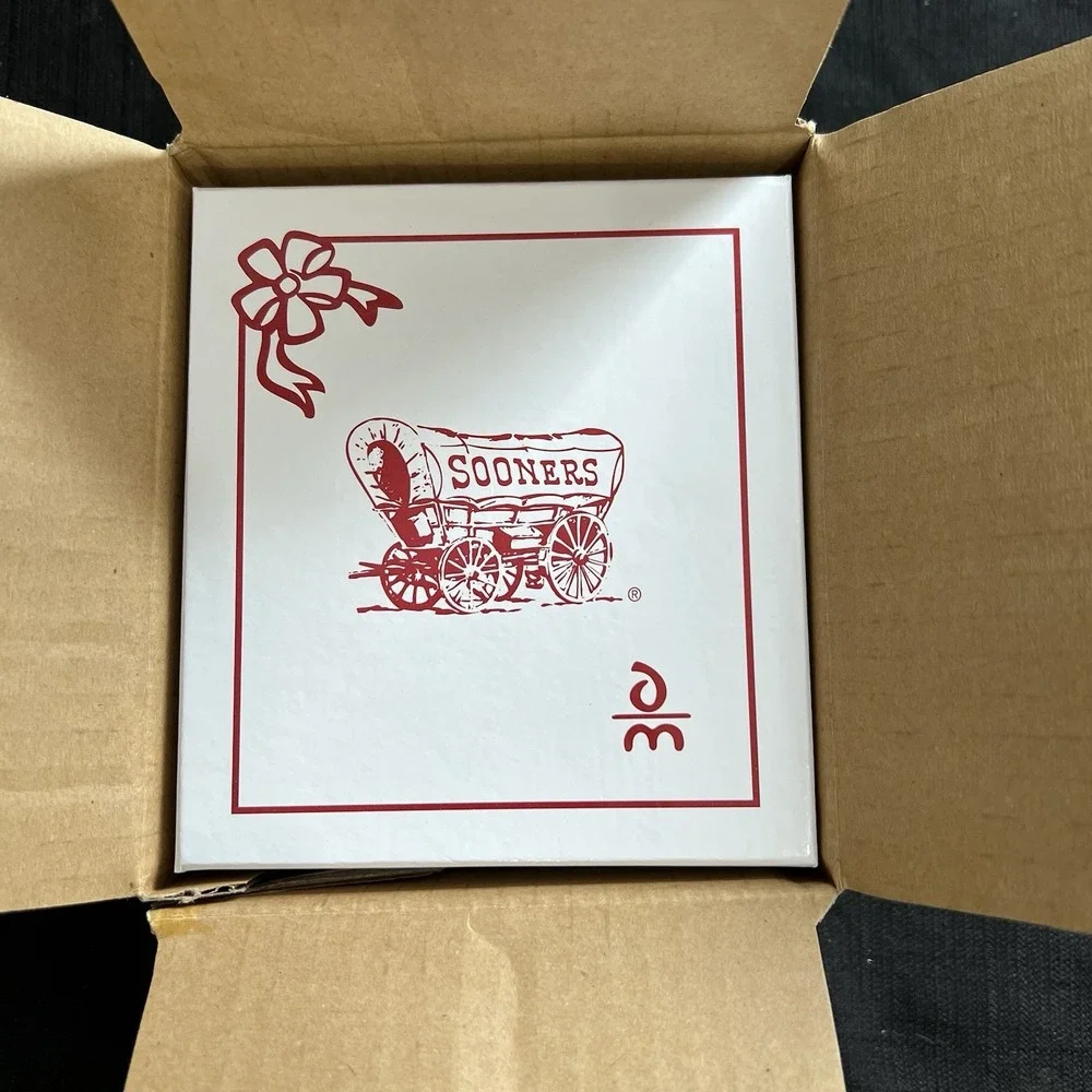 Oklahoma Sooners 2008 Christmas Sleigh Santa Figurine College‎ Football